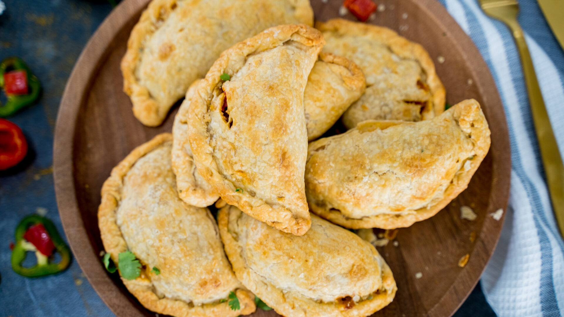 Beef Picadillo and Potato Empanadas